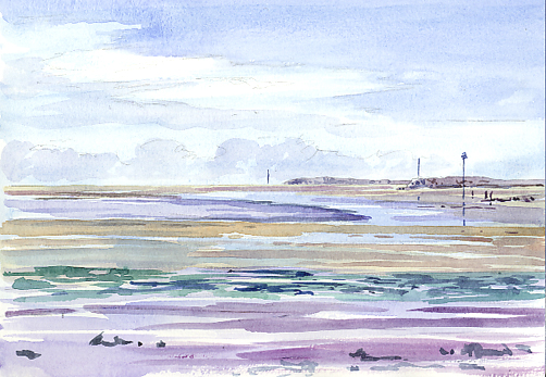 Sand and Sky - Minehead Beach