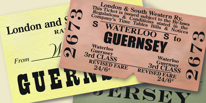 Waterloo to Guernsey tickets